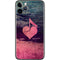 Rustic Musical Heart iPhone 11 Pro Skin